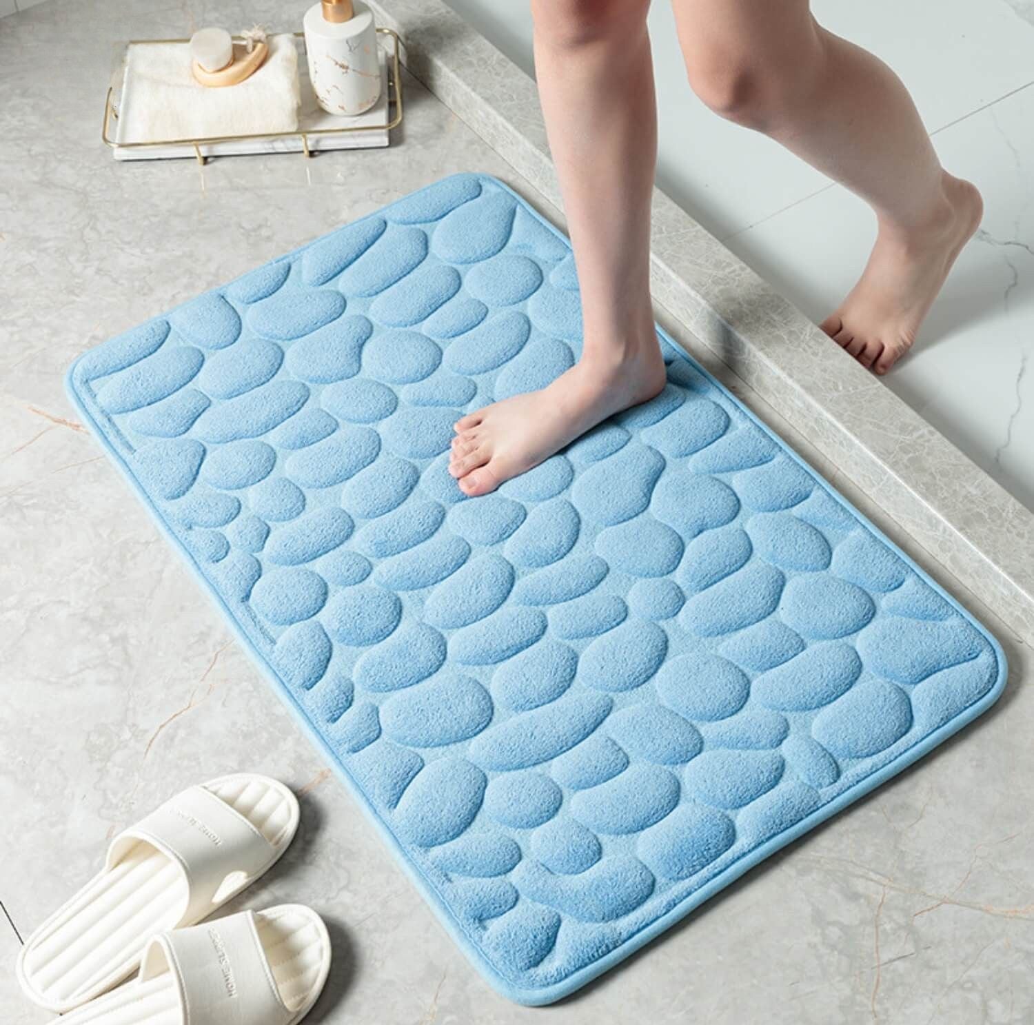 Serenosole™ DryMat | Hält dein Badezimmer trocken und bleibt jedes Mal an Ort und Stelle | Bester Rutschfester Teppich 2025