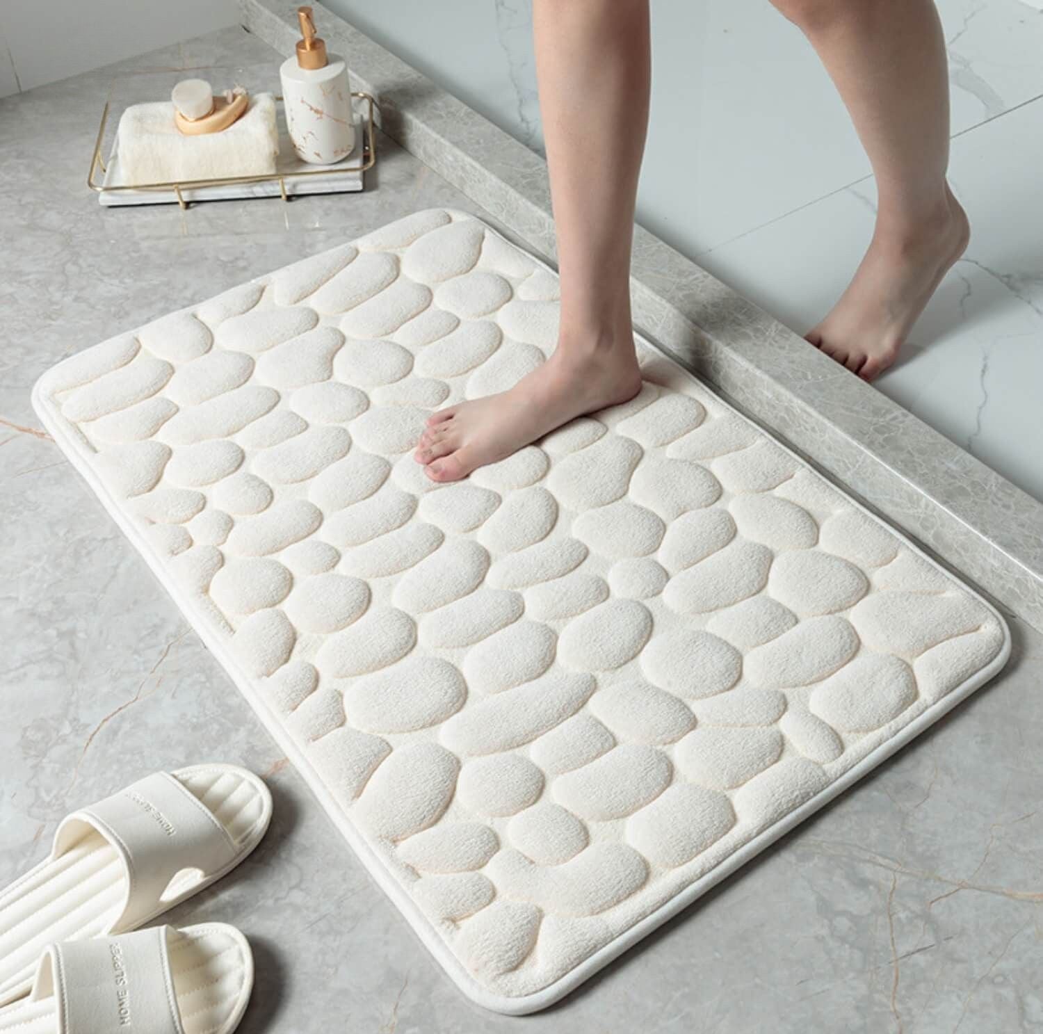 Serenosole™ DryMat | Hält dein Badezimmer trocken und bleibt jedes Mal an Ort und Stelle | Bester Rutschfester Teppich 2025