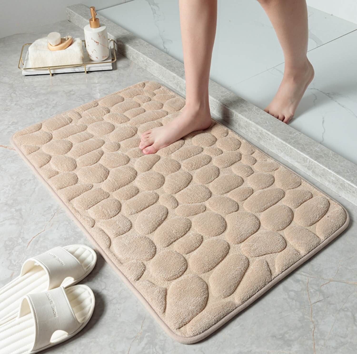 Serenosole™ DryMat | Hält dein Badezimmer trocken und bleibt jedes Mal an Ort und Stelle | Bester Rutschfester Teppich 2025