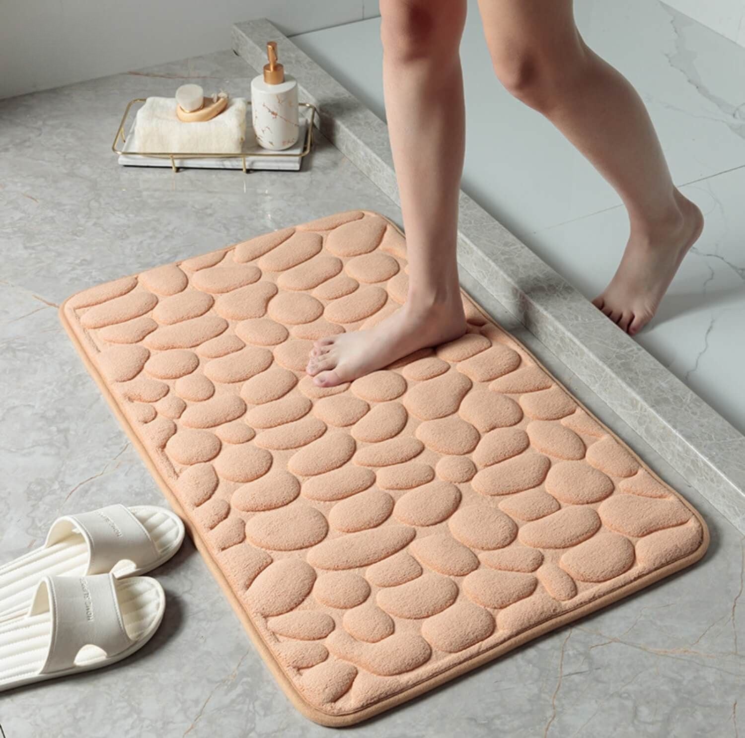 Serenosole™ DryMat | Hält dein Badezimmer trocken und bleibt jedes Mal an Ort und Stelle | Bester Rutschfester Teppich 2025