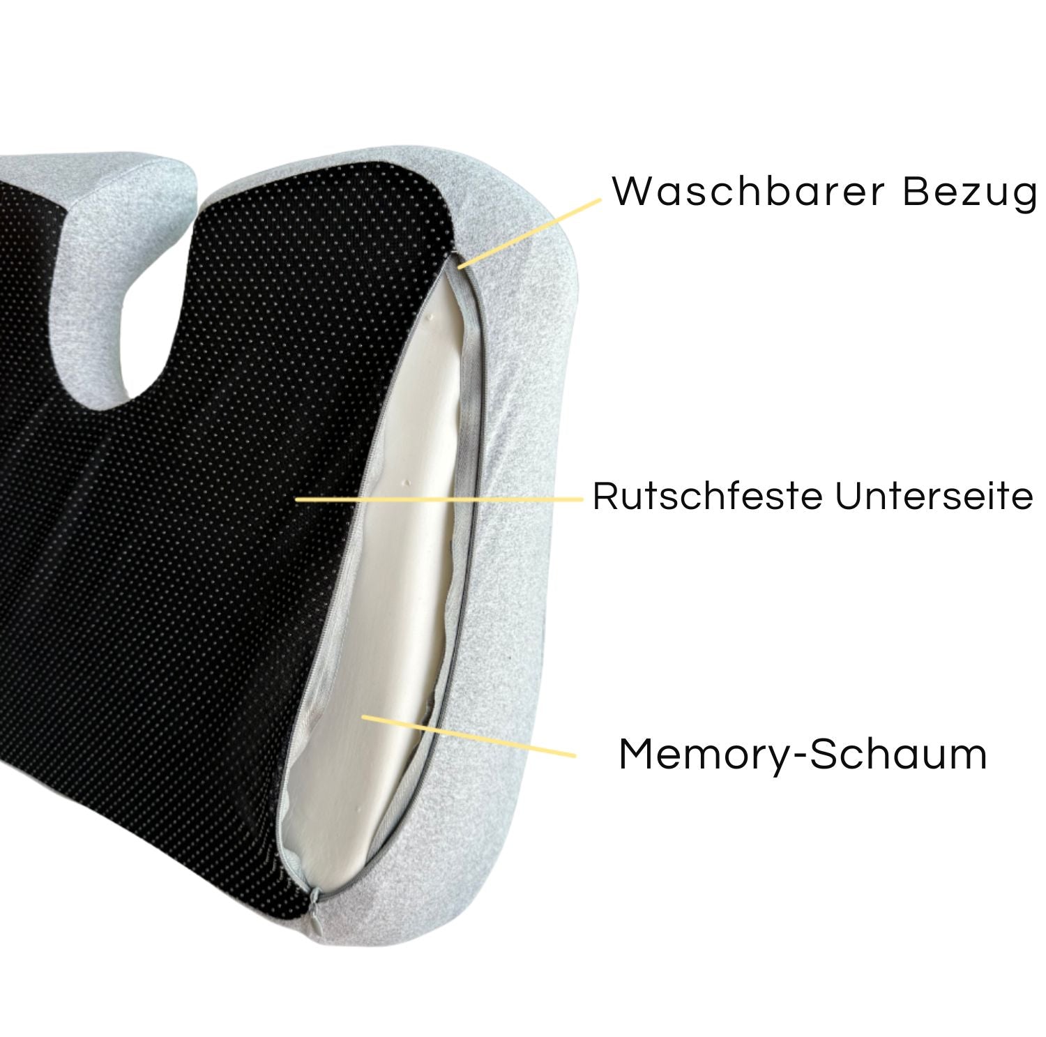 Serenosole™ CushionCare | Sitz den ganzen Tag bequem mit perfekter Unterstützung | Ultimatives Komfort-Sitzkissen 2025