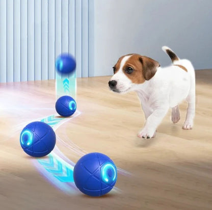 Serenosole™ ChaseGlow | Hüpft, rollt und leuchtet – endloser Spaß für dein Haustier | Interaktivster Haustierball 2025