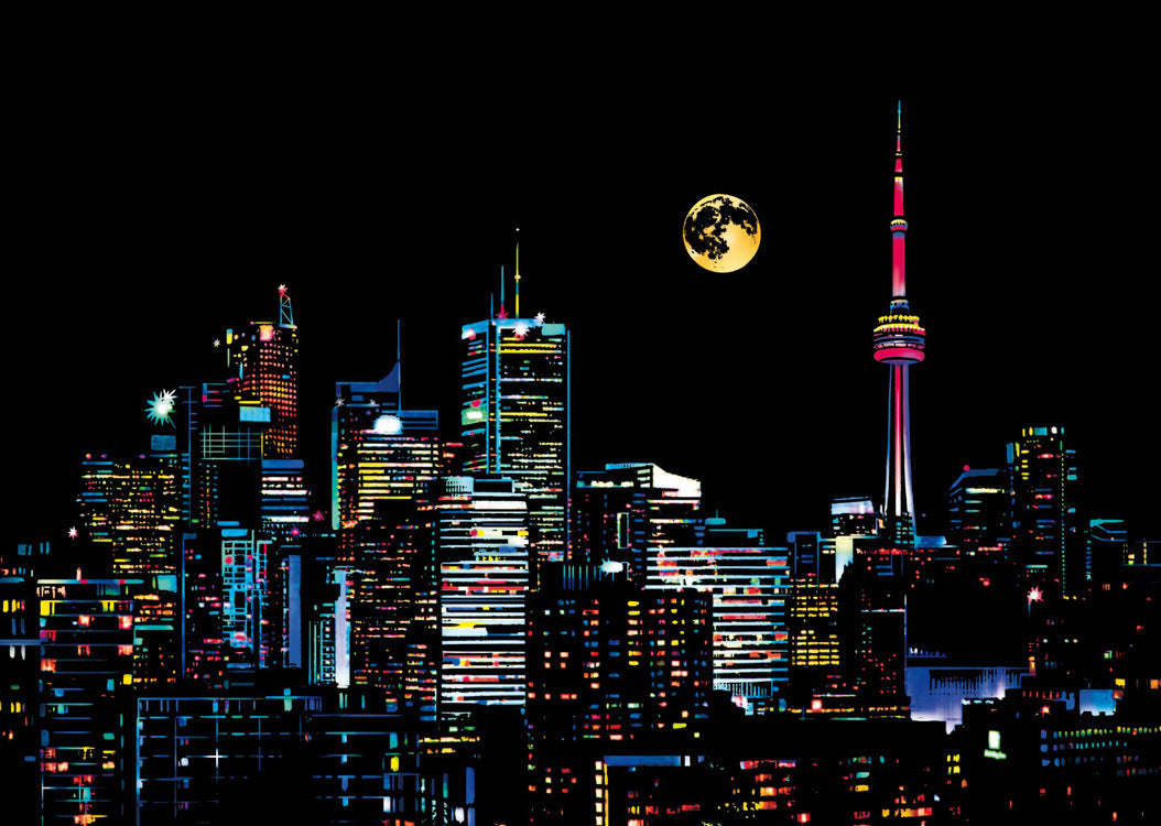 Serenosole™ GlowBoard Bright City
