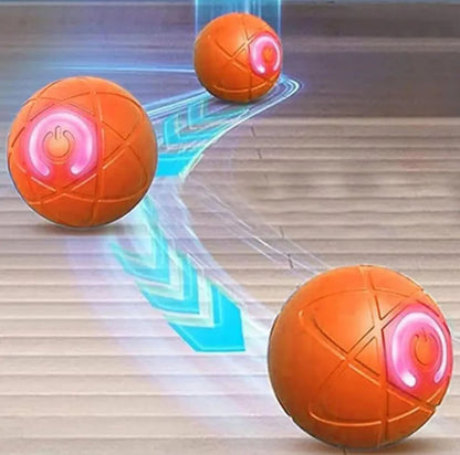 Serenosole™ ChaseGlow | Hüpft, rollt und leuchtet – endloser Spaß für dein Haustier | Interaktivster Haustierball 2025