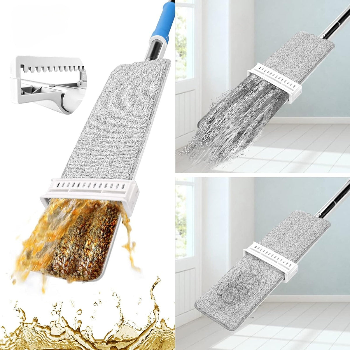 Serenosole™ DirtBuster | Bester Wischmopp 2023 (+3 GRATIS PREMIUM MIKROFASER PADS)