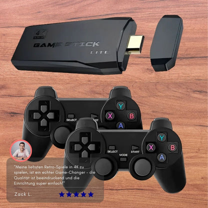Serenosole™ UltraPlay 4K Spielstick | Retro-Spiele in beeindruckender 4K-Auflösung | Ultimatives Retro-Gaming in 4K