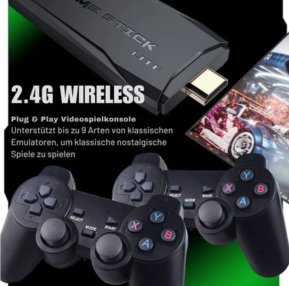 Serenosole™ UltraPlay 4K Spielstick | Retro-Spiele in beeindruckender 4K-Auflösung | Ultimatives Retro-Gaming in 4K