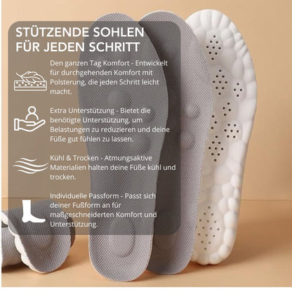 Serenosole™ InsoleXpert Einlegesohlen | Unterstützung für jeden Schritt in deinem Leben (1+1 GRATIS)