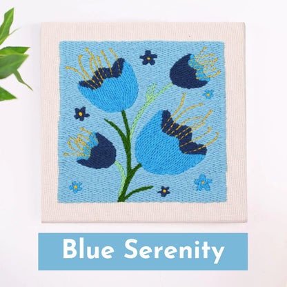 Serenosole™ ArtfulStitch | Dein kreativer Weg aus Stress &amp; Erschöpfung – Finde Ruhe, Stich für Stich | + GRATIS Komplettset