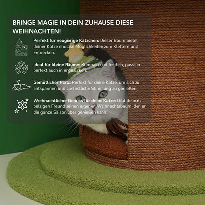 Serenosole™ PurrfectTree Katzen-Weihnachtsbaum | Der neue Lieblings-Weihnachtsbaum deiner Katze | Purrfekte Weihnachtsbaum 2024