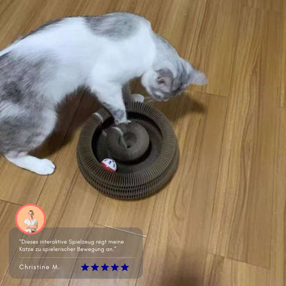 Serenosole™ KittyKraze Katzenspielzeug | Regt den Geist und Körper Ihrer Katze an | Süßestes Katzenspielzeug 2024 (1+1 GRATIS)