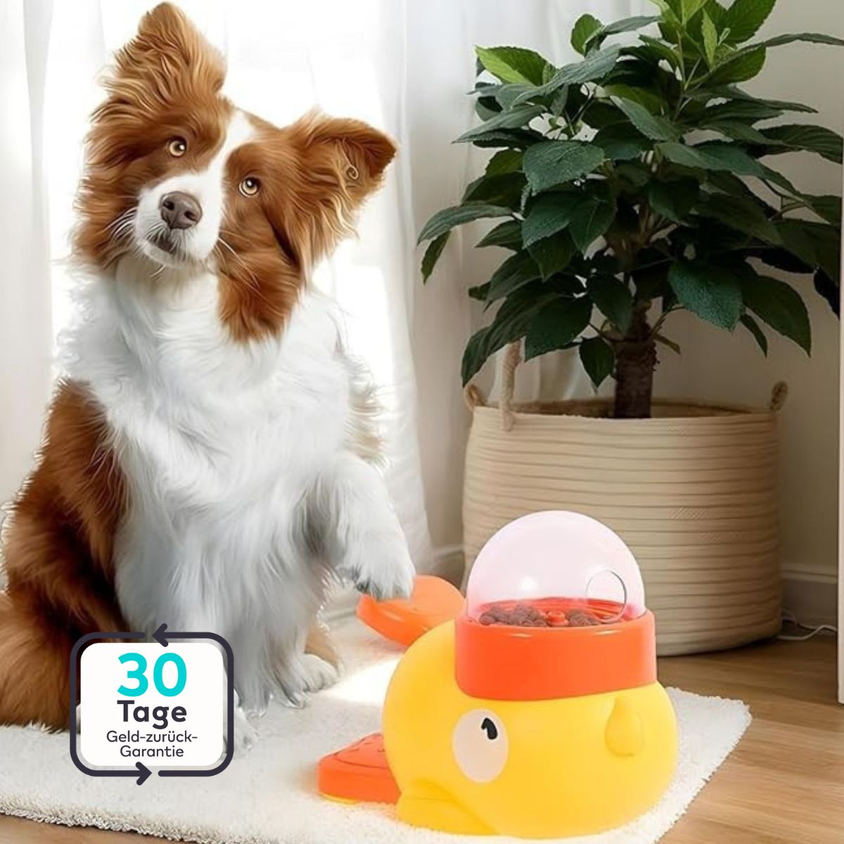 Serenosole™ PawSnack | Dein Hund spielt, drückt und bekommt Leckerlis | Schlauester Hunde-Leckerli-Spender 2025