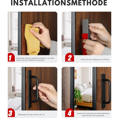Serenosole™ StickMate Schrankgriff | Selbstklebende Cabinet Handles | Beliebteste Schrankgriffe 2024 (1+1 GRATIS)
