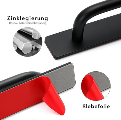 Serenosole™ StickMate Schrankgriff | Selbstklebende Cabinet Handles | Beliebteste Schrankgriffe 2024 (1+1 GRATIS)