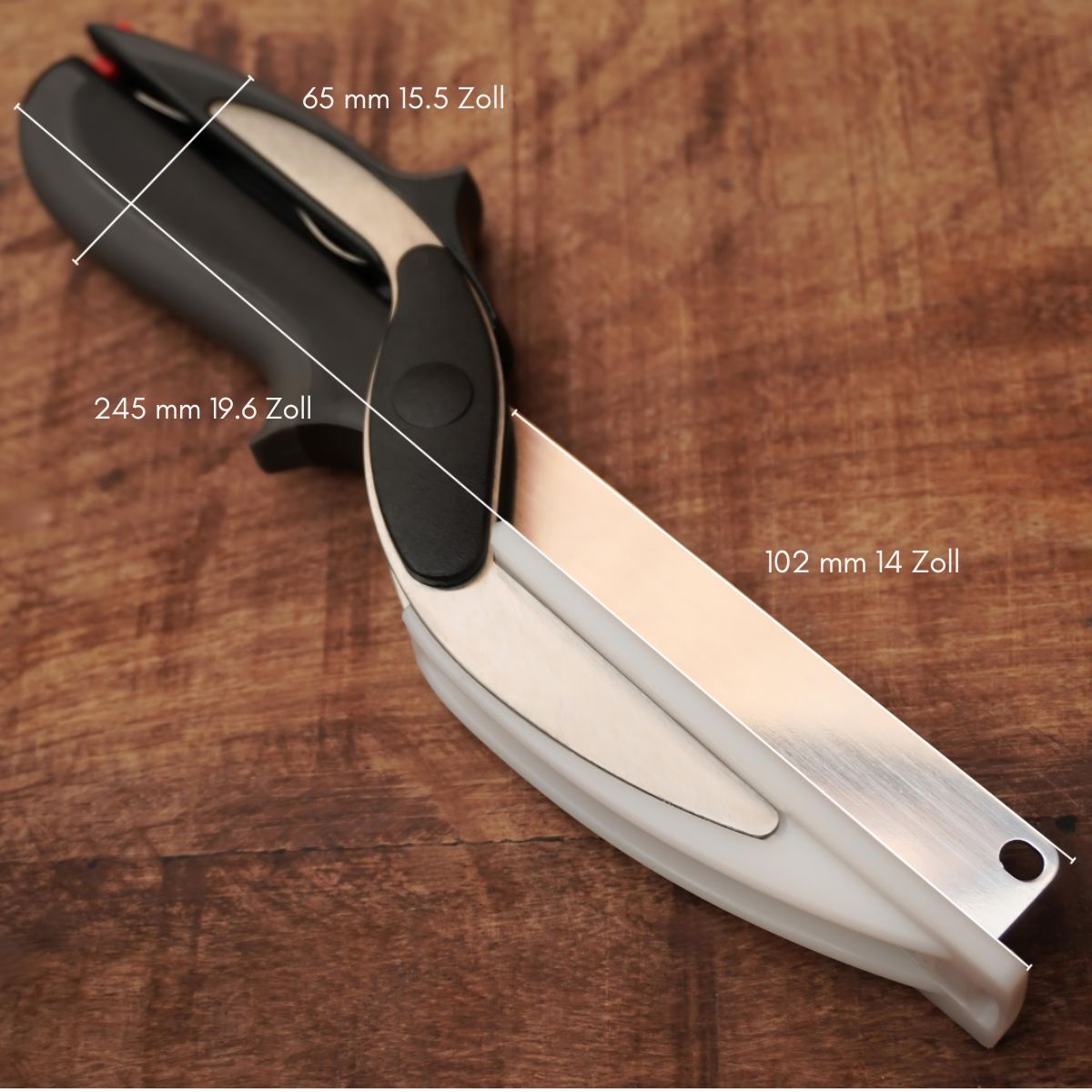 Serenosole™ CutMaster 2-in-1 Küchentool | Einfaches Schneiden &amp; Fingerschutz | Bester Küchen-Schneider 2024