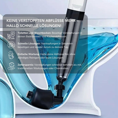 Serenosole™ ClogBlaster | Sprengt hartnäckige Verstopfungen in Sekunden weg | Leistungsstärkster Rohrreiniger 2025