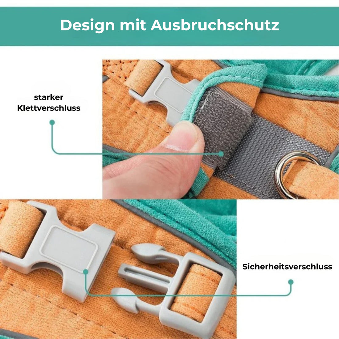Serenosole™ CatVenture | Bequemes Anti-Ausbruch-Geschirr für Katzen | Von Tierärzten empfohlen (1+1 GRATIS)