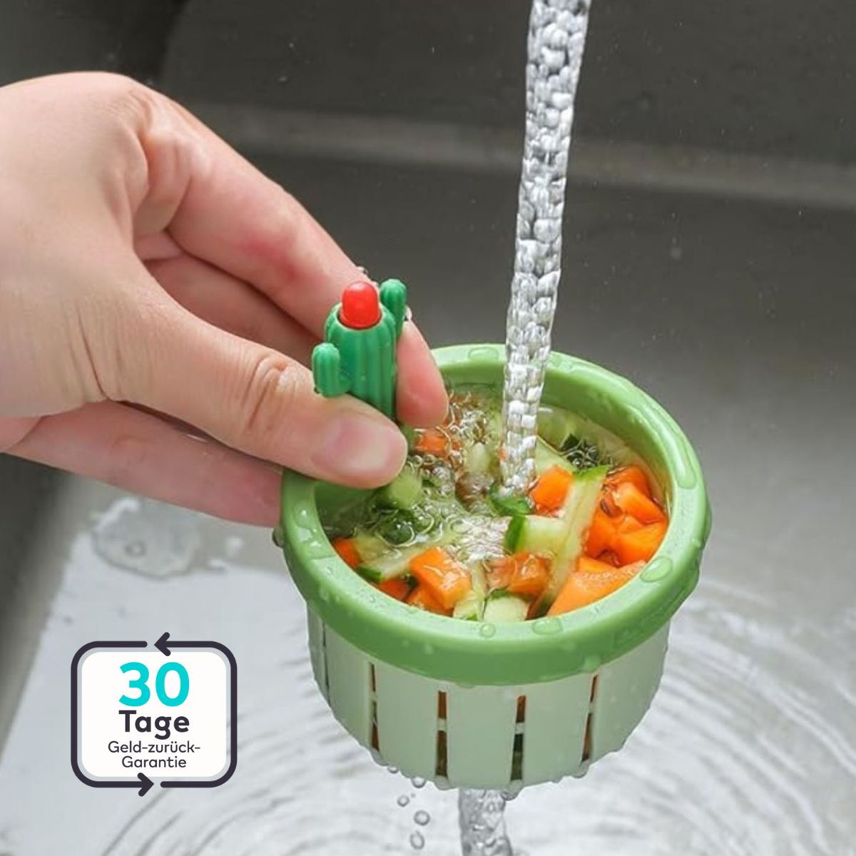 Serenosole™ CactiGuard Kaktus-Spülbeckenfilter | Halte dein Spülbecken sauber und frei von Verstopfungen