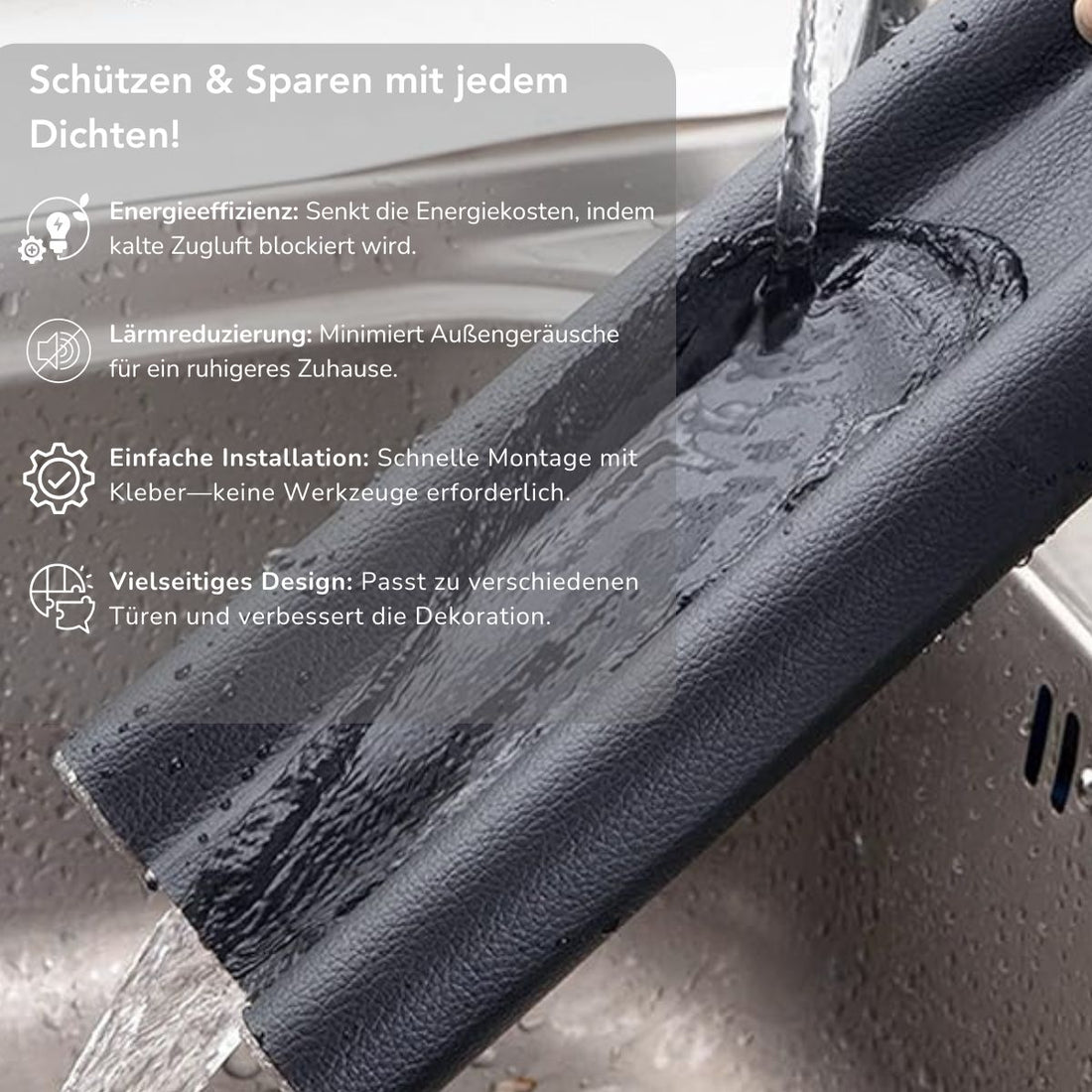 Serenosole™ DoorCushion| Blockiert kalte Zugluft und Lärm | Beste Lösung gegen Kälte 2024 (2+2 GRATIS)