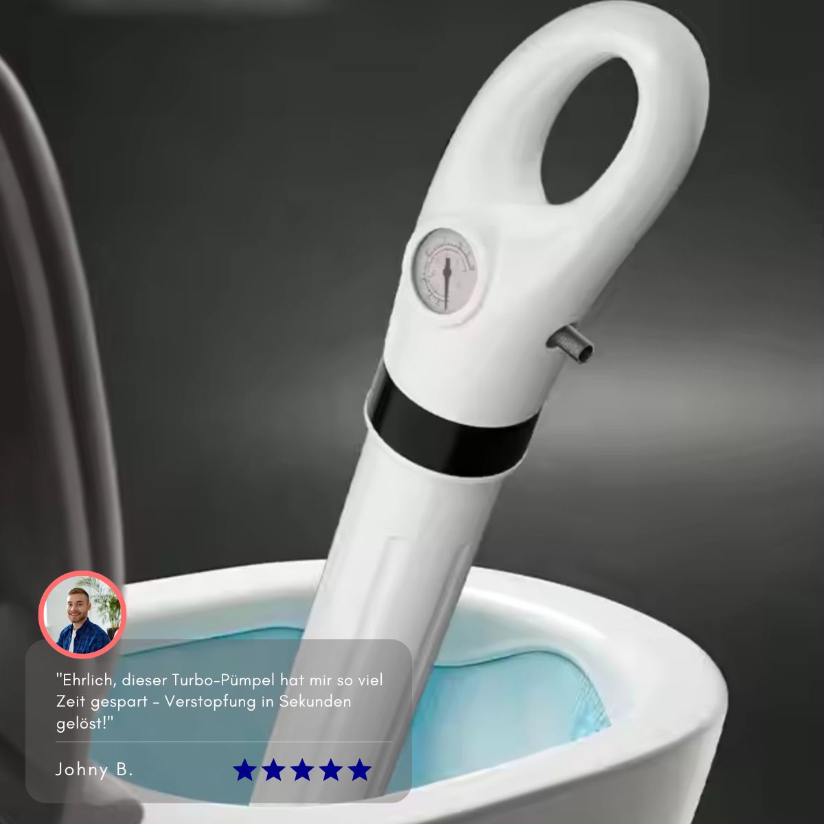 Serenosole™ DrainBlaster Turbo air pressure plunger | Beseitigt Verstopfungen in Sekunden |  Ultimativer Verstopfungs-Befreier 2024