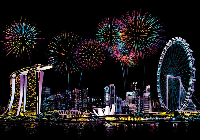 Serenosole™ GlowBoard Bright City
