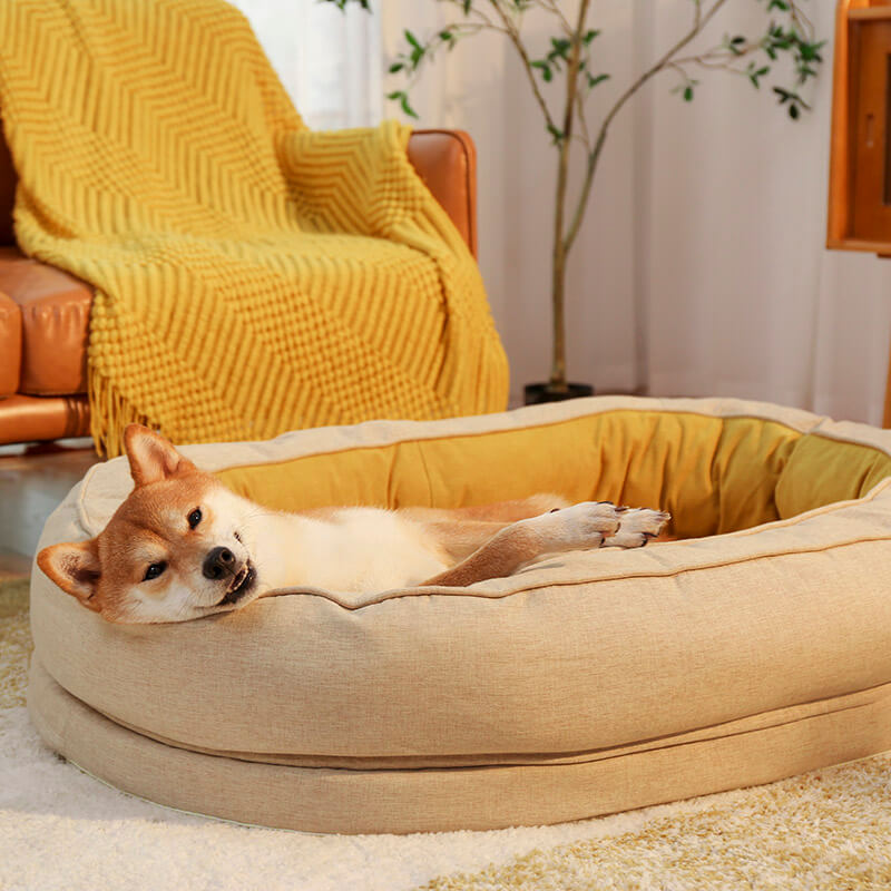 Serenosole™ DreamPaws Hundebett | Schafft den ultimativen Entspannungsplatz für deinen Hund | Das perfekte Hundehimmel 2024